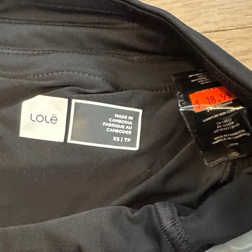 XS, S & M - LOLE Black Pleated Skort - Picture 8 of 15